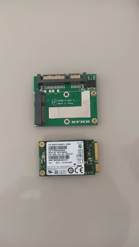 SSD MSata de 128GB com Adaptador para Sata