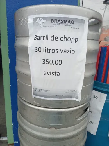 Barril de Chopp 30 litros ( Vazilhame)