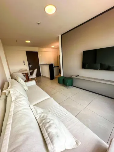 Heron Marinho | Flat de 55 m² Mobiliado para locação | R$ 3.800,00/mês(condomínio incluso)