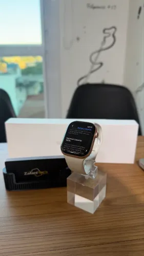 APPLE WATCH SÉRIES 11 46MM ROSE GOLD - SEMI NOVO - RETIRE LOJA FISICA