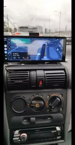 Multimídia com câmera Veicular Dashcam
