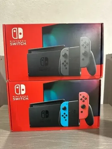 Nintendo switch v2 desbloqueado seminovo aceitamos usado como entrada
