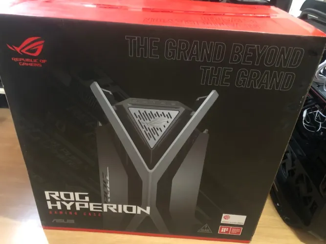 ASUS ROG HYPERION GR801 ? GABINETE GAMER PREMIUM | NOVO!