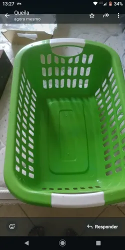 Dois cestos plástico resistente! Preço ocasião!!!