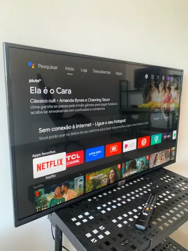 Cinema em casa | TV 43 Polegadas Gigante | Smart Tv TCL | Televisão Seminova