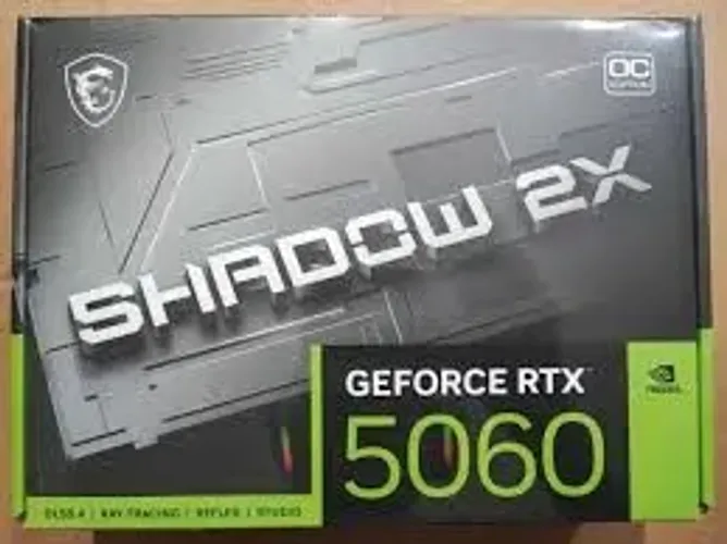 Placa de video NVidia 5060 shadow nova lacrada nota fiscal