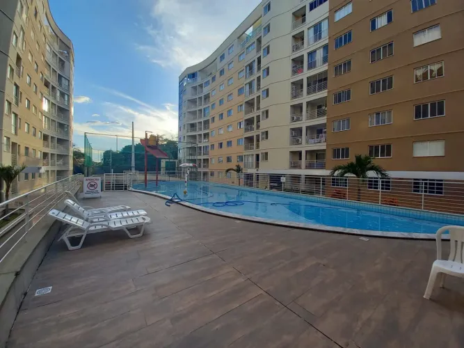 Apartamento com 02 quartos 01 vaga. - Recanto das Palmeiras