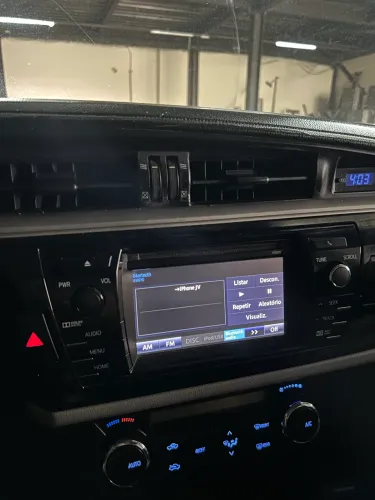 Multimídia original corolla 2015-19