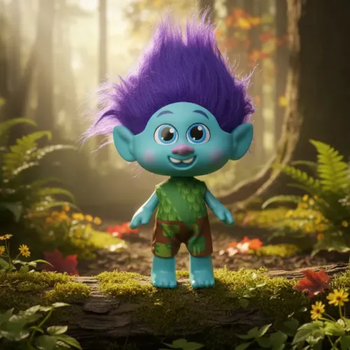 TRONCO DREAMWORKS TROLL WORLD TOUR HASBRO 28 CM