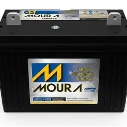 Bateria Moura Estacionaria Nobreak 105AH (Honestidade e Qualidade - Distribuidora JK Elet