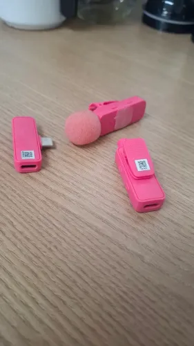Boya BY-V20 USB-C Microfone sem fio, mini microfone