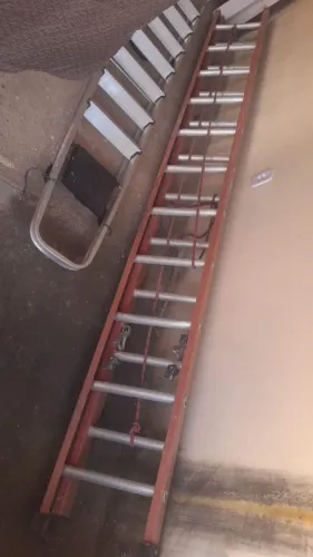 Escada de fibra 6,20 mts