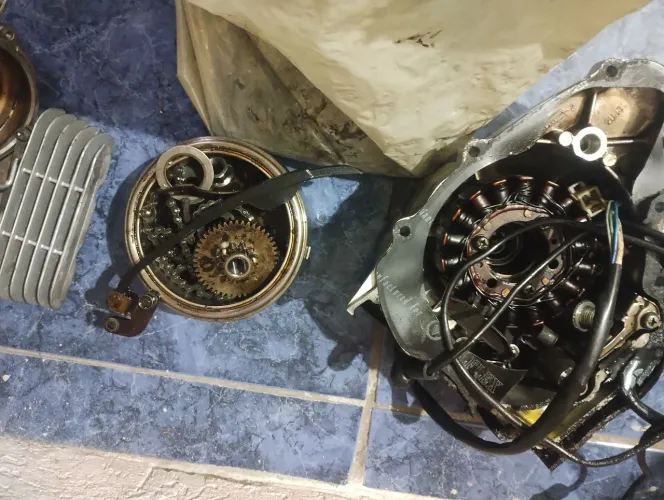 Volante do Magnético virago 250. Filé .