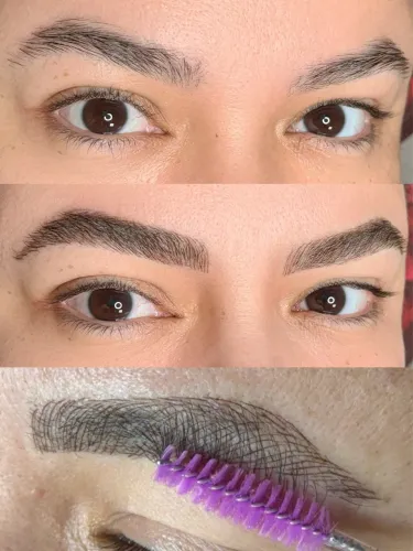 Micropigmentação de sobrancelha fio a fio