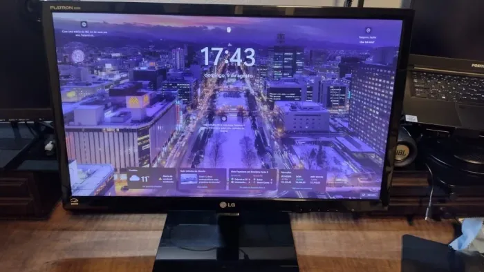 Computador Desktop Dell Mini D10U com monitor LG