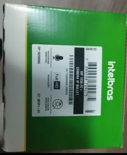 Câmera 1220,Full hd ,IP bullet + conector + fonte 