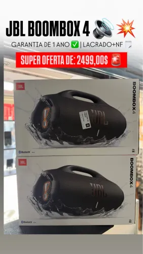 JBL BOOMBOX 4 LACRADA OPORTUNIDADE REAL