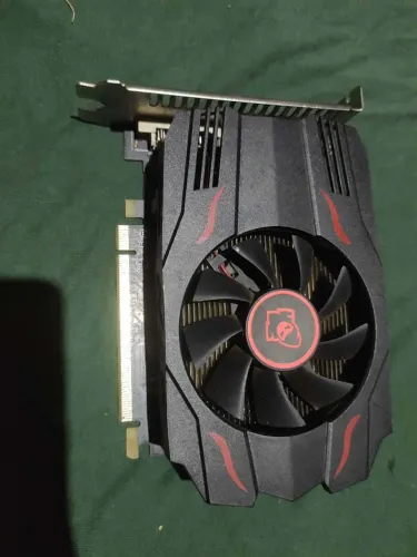 Placa de vídeo mancer 4 GB ddr 5  RX 550 128 bits