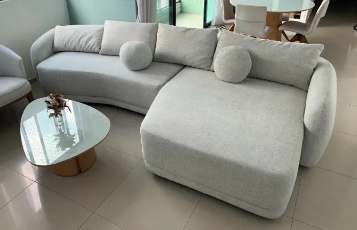 SOFÁ TURIM PASSION (Oficina Design) - com CHAISE