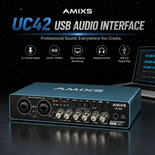Interface de Audio Amixs uc42