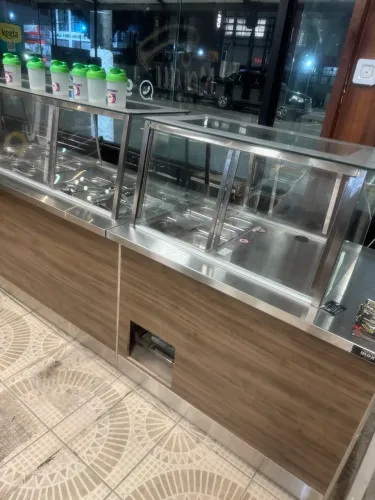 Toda linha para sorveteria buffet   