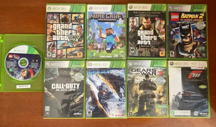Lote Jogos Xbox 360 Originais (Faço envio)