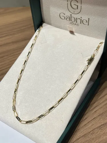 Cordão de ouro Cartier com 9.91g novo ( LOJA FÍSICA )