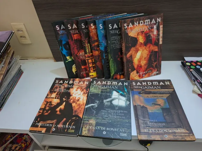 Sandman Completo (Editora Conrad). Em 10 edições.