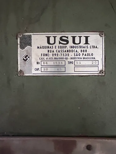 Secadora Industrial USUI 20kg a Gás - Modelo SG-20 - Equipamento Robusto para Lavanderia