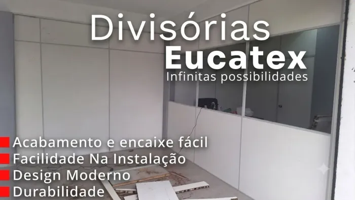 Divisórias Eucatex