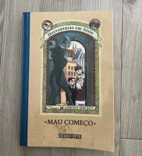 livro infantil / paradidático: mau começo - desventuras em série