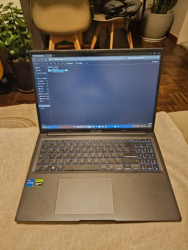 Notebook asus vivobook 16x i5 12ª ger - Rtx 2050