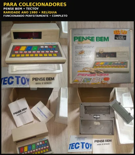 PENSE BEM TECTOY ( RARIDADE ANOS 80 )