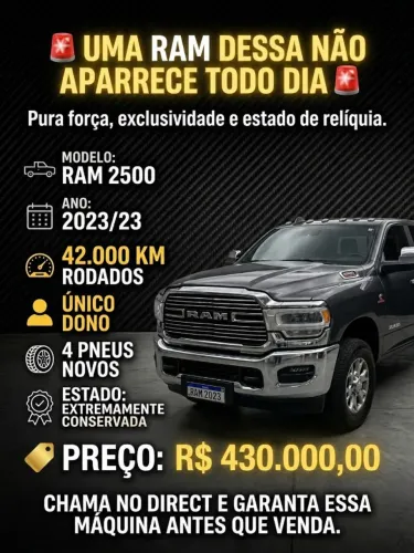 Ram 2500 Laramie 6.7 TDI CD 4X4 Diesel 2023
