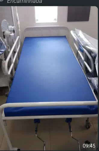Colchão hospital com capa