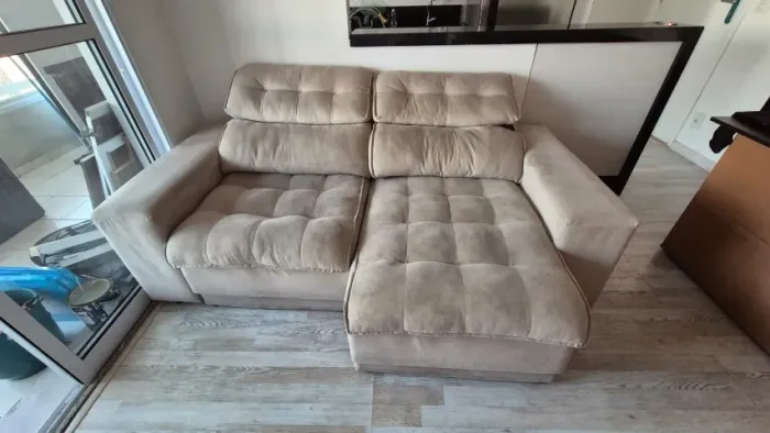 Sofa Retrail 2 lugares 290cm bege - retirada