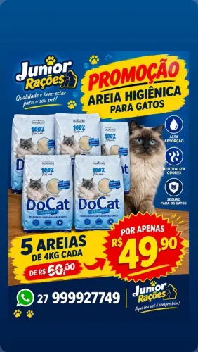 Areia gato kit