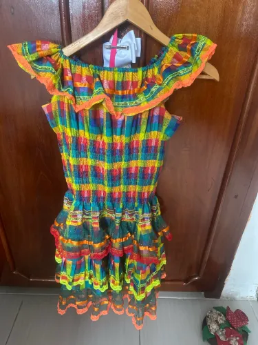 Vestido quadrilha 12 anos