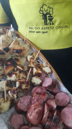 Espetinhos e churrasquinhos para eventos
