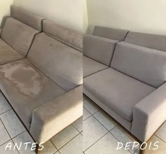 Lavagem de sofá com garantia