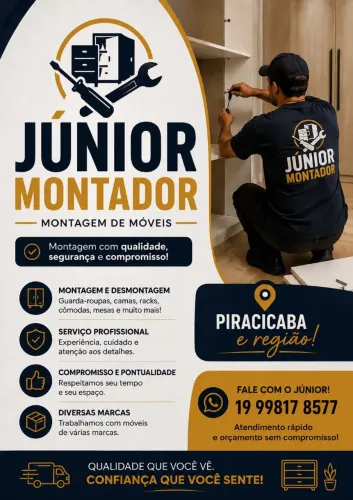 Montador de Móveis Piracicaba 