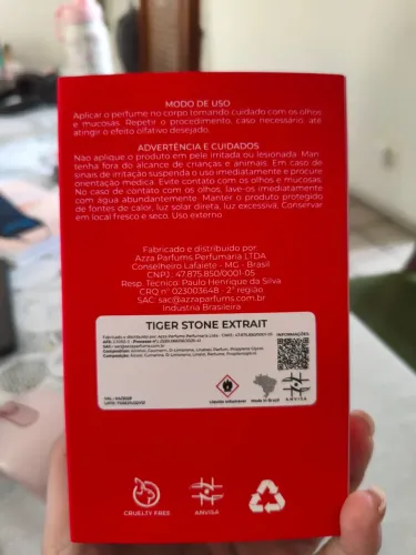 Perfume Tiger Stone - Extrait Apc - 55ml