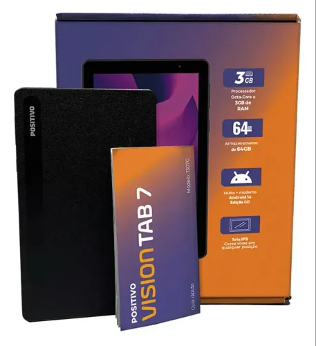 Tablet positivo tela 7 novo