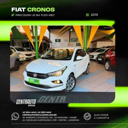 Fiat Cronos Precision 1.8 16V Flex Mec. 2019