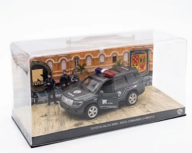 Miniatura Viatura Toyota Hilux SW4 ROTA SP 1/32 - Diorama