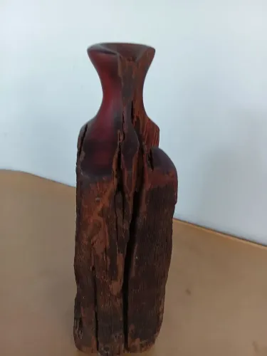 Garrafa de madeira Aroeira 