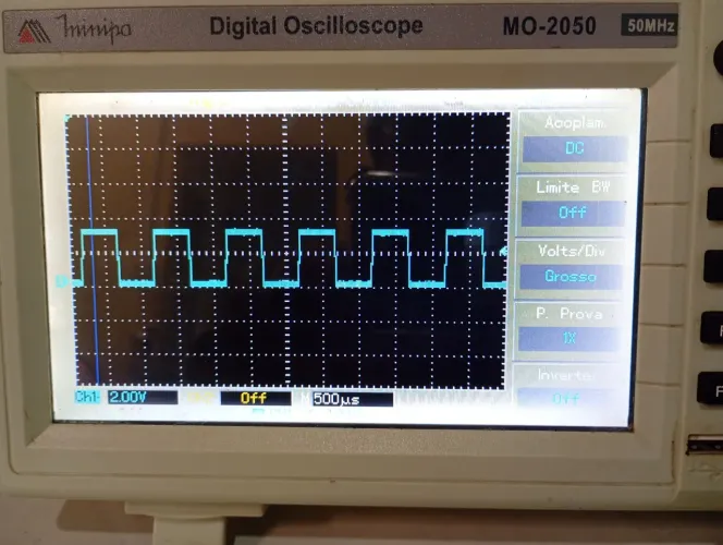Osciloscópio digital minipa
