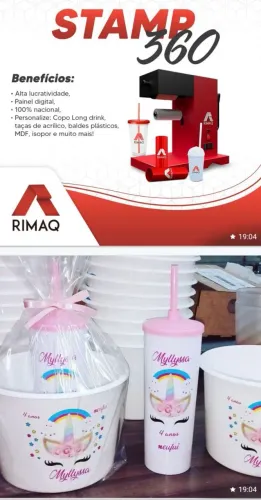 Máquina de estampar personalizados