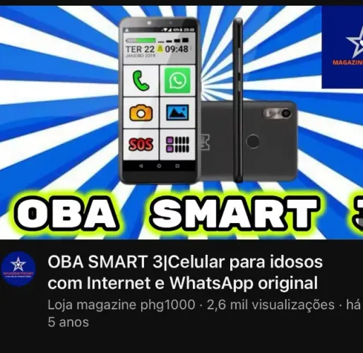 Celular Obabox novo