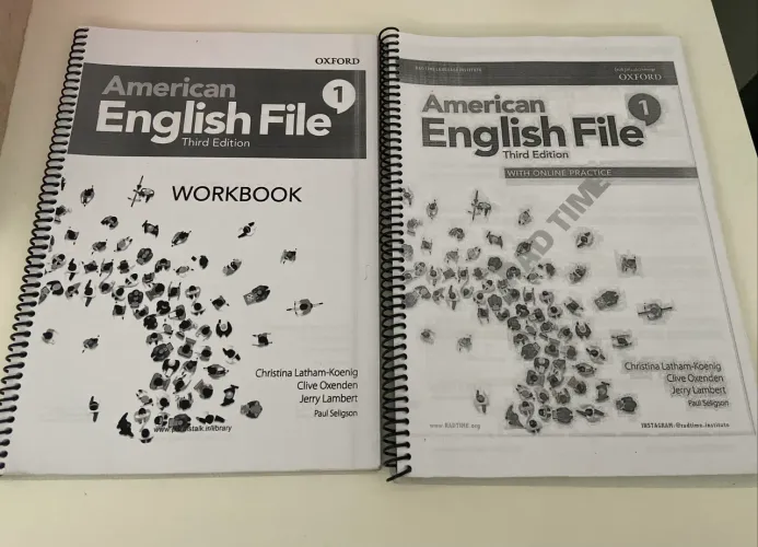 Kit American English File 1 Student Book + Workbook